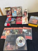 Lot Of VHS Videos and the road Memphis dvd copies