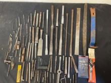 Lot of Chisels and Drills Bit