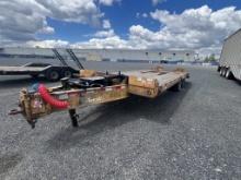 2000 Eager Beaver Flatbed T/A Trailer