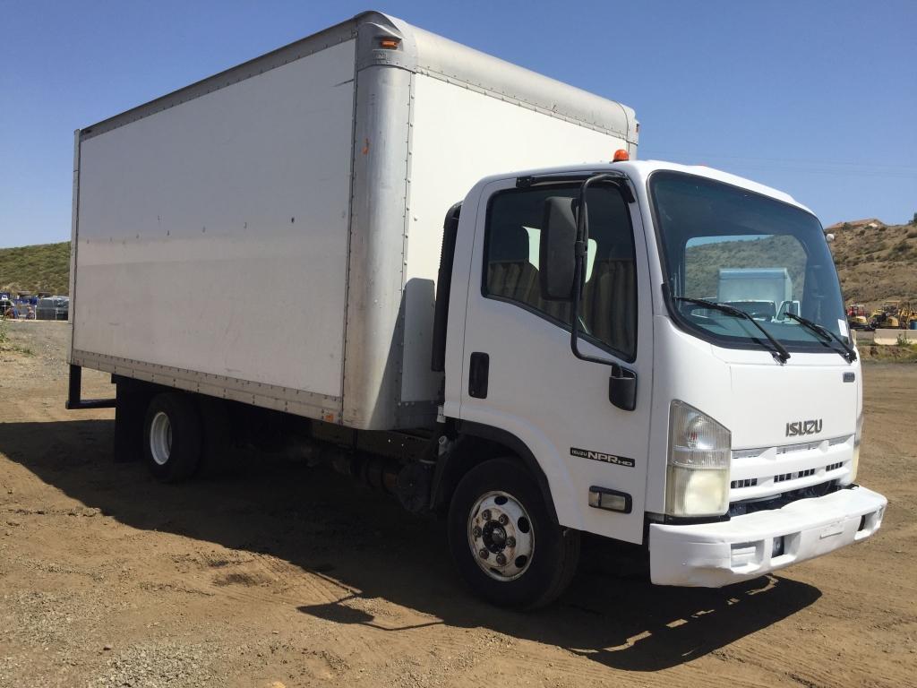 2010 Isuzu NPR Van Truck,