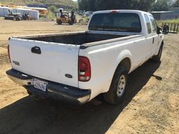 2003 Ford F350 Extended Cab Pickup,