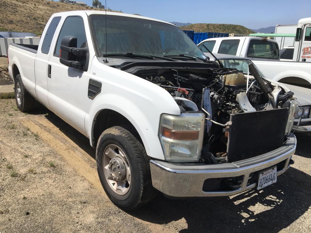 2010 Ford F250 Extended Cab Pickup,