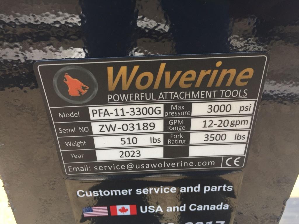 Unused Wolverine PFA-11-3300G 48in Forklift