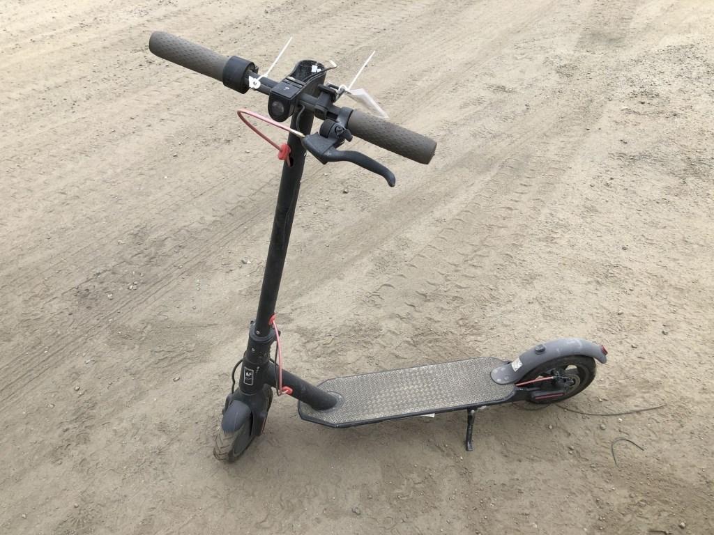 Electric Stand-On Scooter.