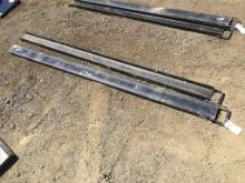 Pair of Unused Swict 8ft Fork Extensions.
