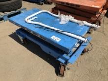 Rolling Hydraulic Lift Table,