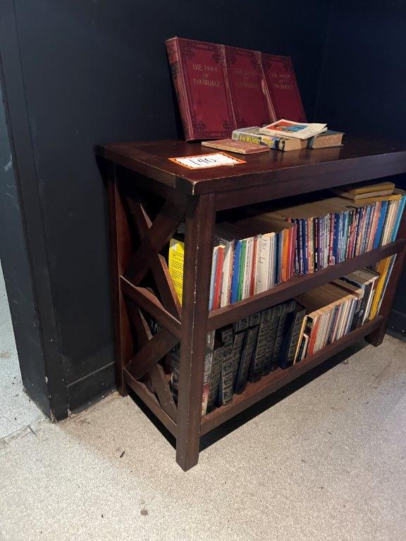 Book Shelf Entry Table, Trio "Book of Knowledge"