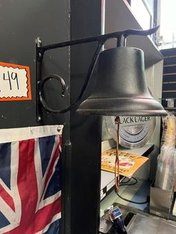 Wall Mount Bell and Flag