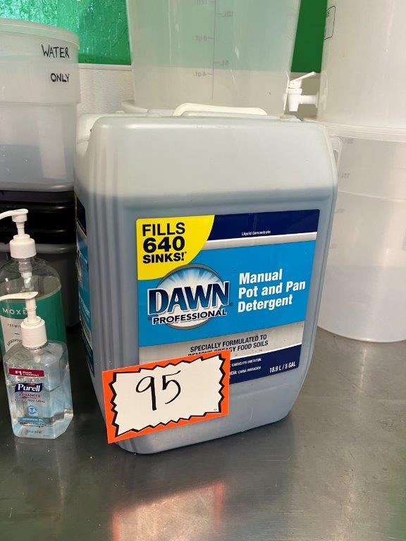 5 Gallon Jug Dawn Professional Detergent