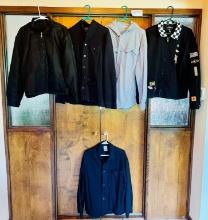 Collection Of Jackets Includes "airwalk" With Patches