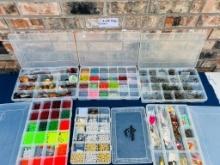 Clear Compartment Cases And Fishing Lure Supplies