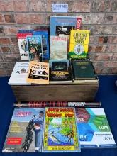 Collection Of Fishing Enthusiast Books And Videos