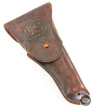 US WWII M1916 Leather Holster