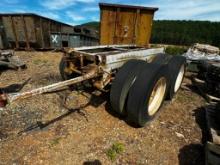 AXLES FROM UNDER TRUCK