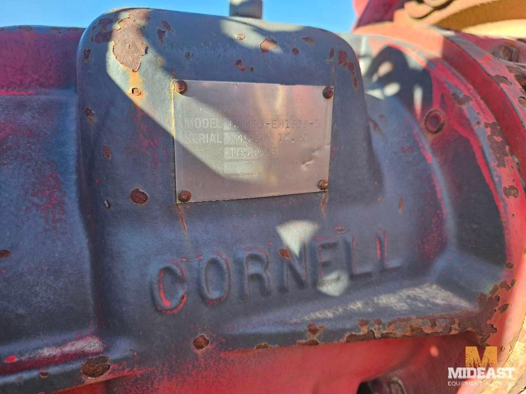 Cornell Pump with Power Unit