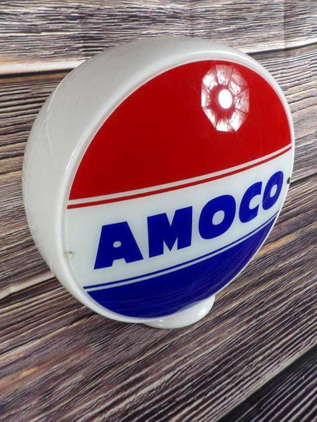 Amoco Gas Pump Globe