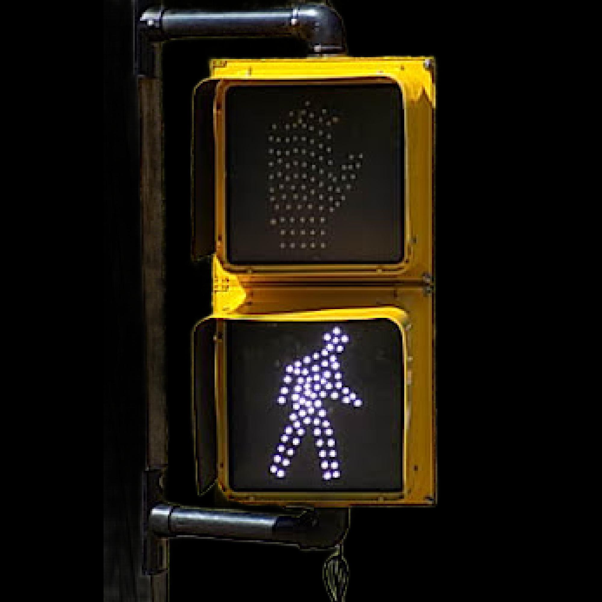 Walk Don't Walk Traffic Sign