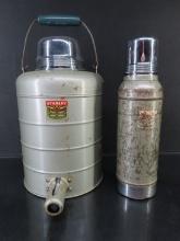 Lot of (2) Stanley Cooler and Thermos