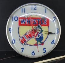 Whistle Orange Soda Pam Clock