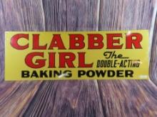 Clabber Girl Baking Powder Sign - N.O.S.