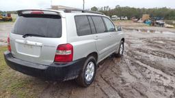 2003 TOYOTA HIGHLANDER LIMITED VIN: JTEHF21AX30123616