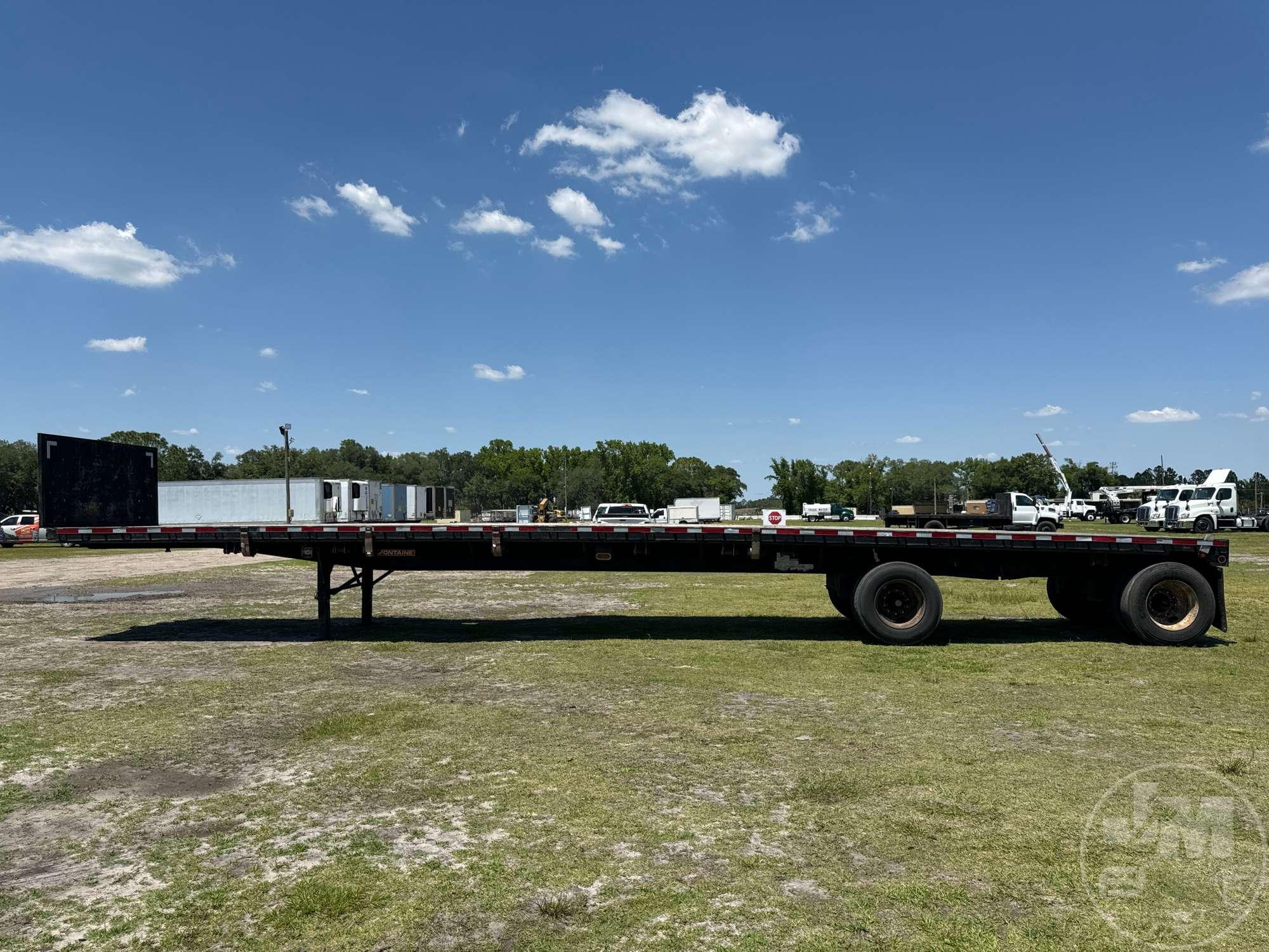 2007 FONTAINE TRAILER CO. FTW-5-8048WSAW 45'X102" STEEL FLATBED VIN: 13N14830271534765