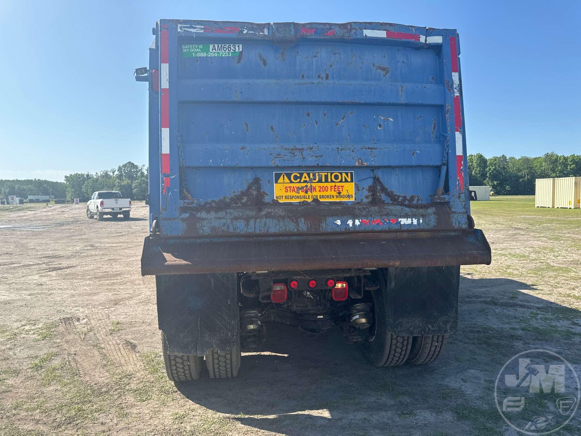 2013 MACK GU713 GRANITE TRI-AXLE DUMP TRUCK VIN: 1M2AX04C2DM017199