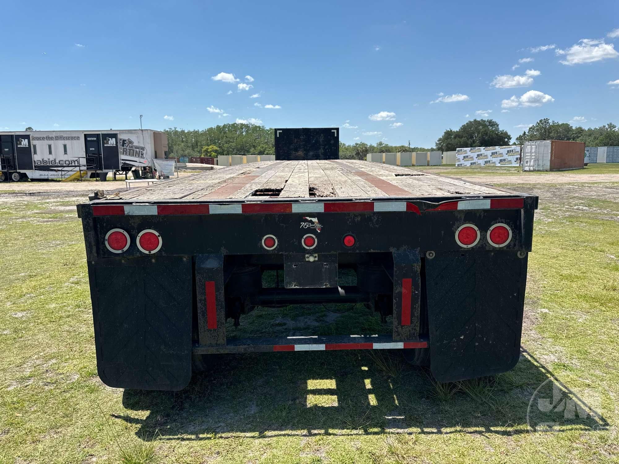 2007 FONTAINE TRAILER CO. FTW-5-8048WSAW 45'X102" STEEL FLATBED VIN: 13N14830271534765