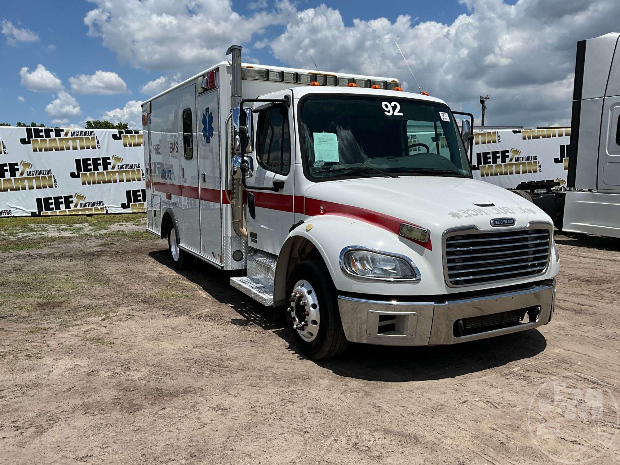 2007 FREIGHTLINER M2 VIN: 1FVACWCS67HX48263 S/A AMBULANCE