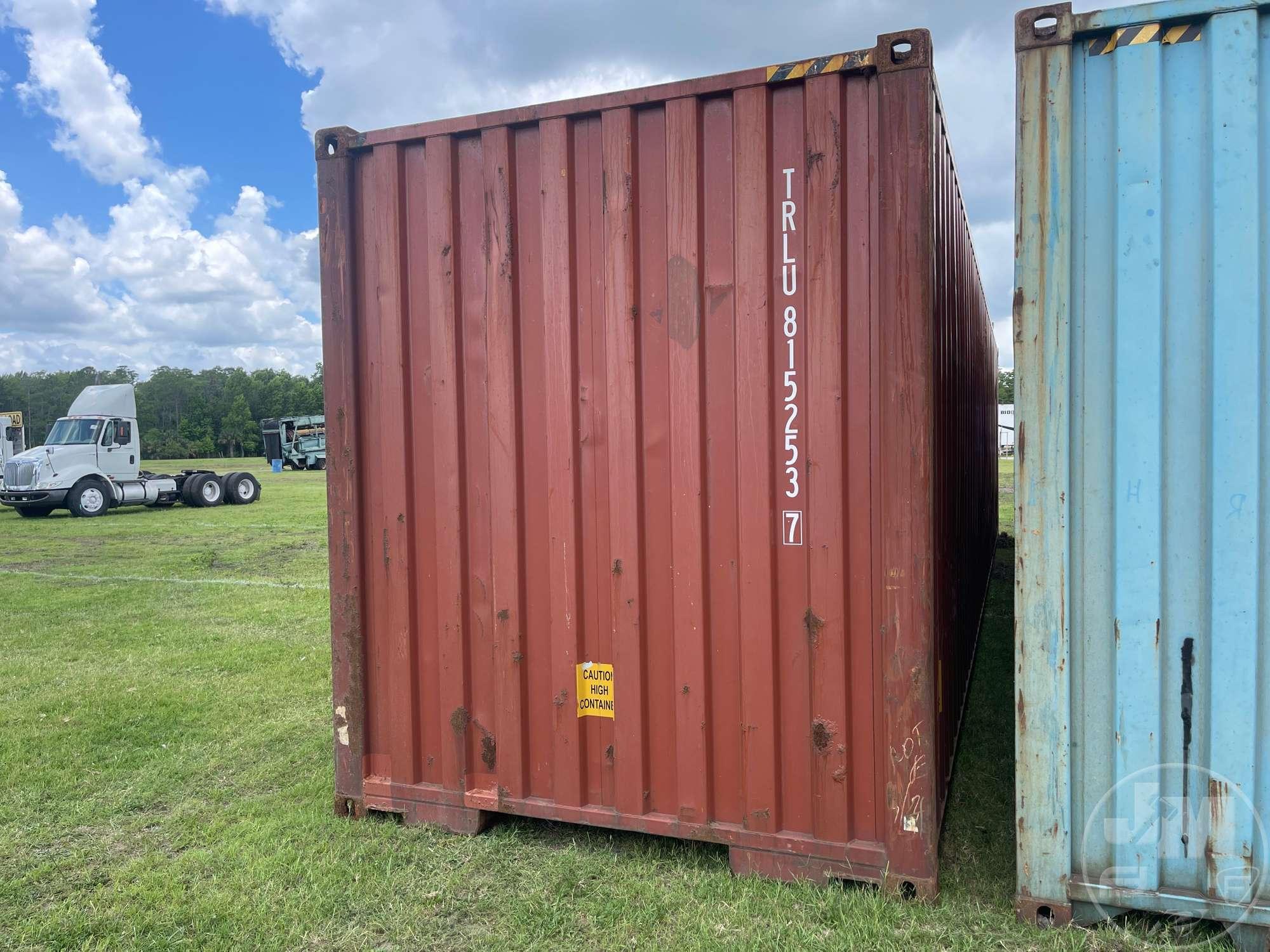 2004 CIMC  40' CONTAINER SN: TRLU8152537