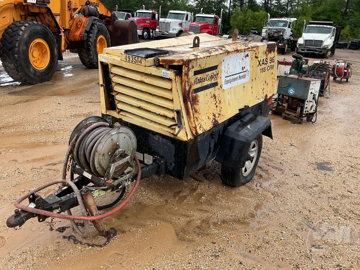 ATLAS COPCO XAS 96  PORTABLE AIR COMPRESSOR