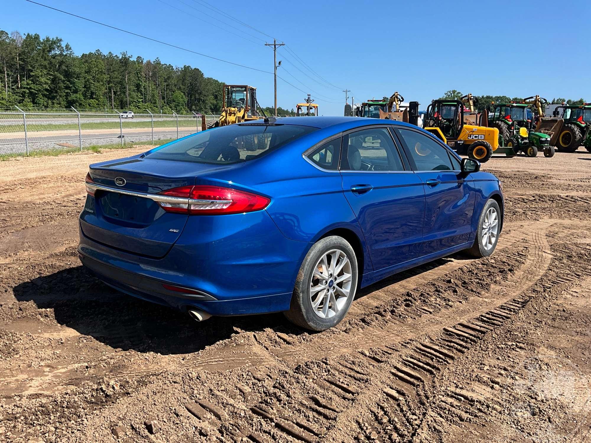 2017 FORD FUSION VIN: 3FA6P0H75HR326627