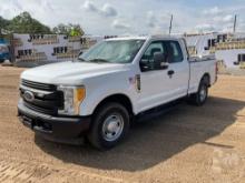 2017 FORD F-250XL SD EXTENDED CAB PICKUP VIN: 1FT7X2A67HEC10151
