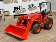 KUBOTA L3901D TRACTOR W/LOADER SN: KBUL4BHRJMJG98280