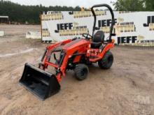 2022 BAD BOY MOWERS 1022H 4X4 TRACTOR W/ LOADER SN: 1022HS00355