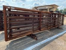 24’...... CATTLE PANEL W/ 12’...... GATE, ***SELLING TIMES THE MONEY***
