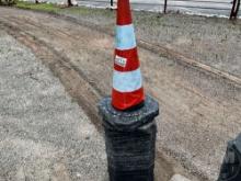QTY OF (25) SAFETY CONES, 30" H