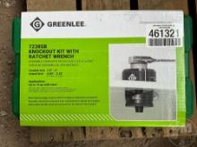 GREENLEE 7238SB KNOCKOUT KIT W/ RATCHET WRENCH