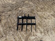 MINI EXCAVATOR RAKE