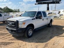 2015 FORD F-250 CREW CAB 4X4 PICKUP VIN: 1FT7W2B68FEC64816