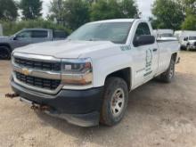 2016 CHEVROLET SILVERADO REGULAR CAB 4X4 PICKUP VIN: 1GCNKNEC4GZ165118