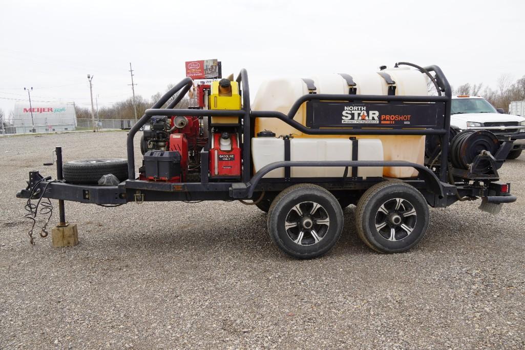 2020 North Star Proshot Commercial Hot Water Pressure Washer Trailer