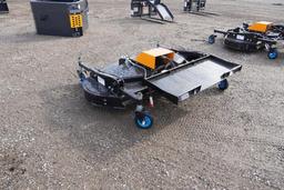 New Skid Steer Wolverine 3 Blades Mower Attachment