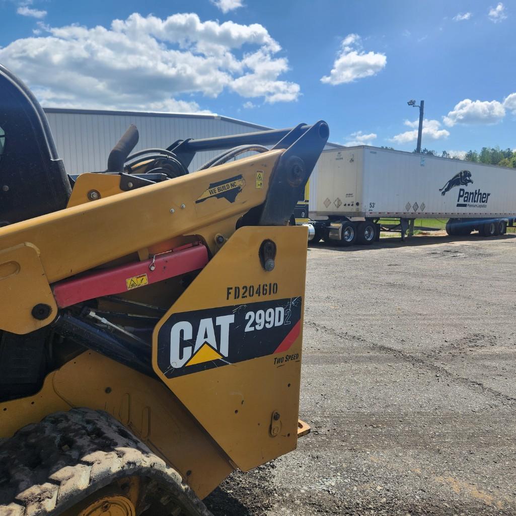 2018 Caterpillar 299D2 Skid Steer