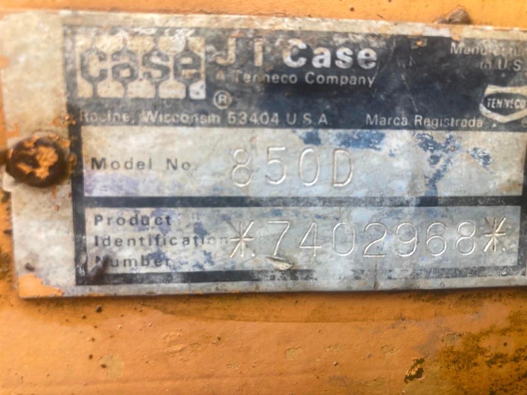 1986 Case 850D Dozer