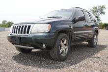 2004 Jeep Grand Cherokee Limited Multipurpose Vehicle