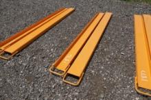 New! Wolverine Skid Steer Pallet Forks Extensions