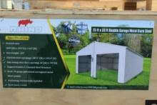 New Rhino 25' x 33' Metal Shed