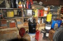 Containers with Oil and Antifreeze