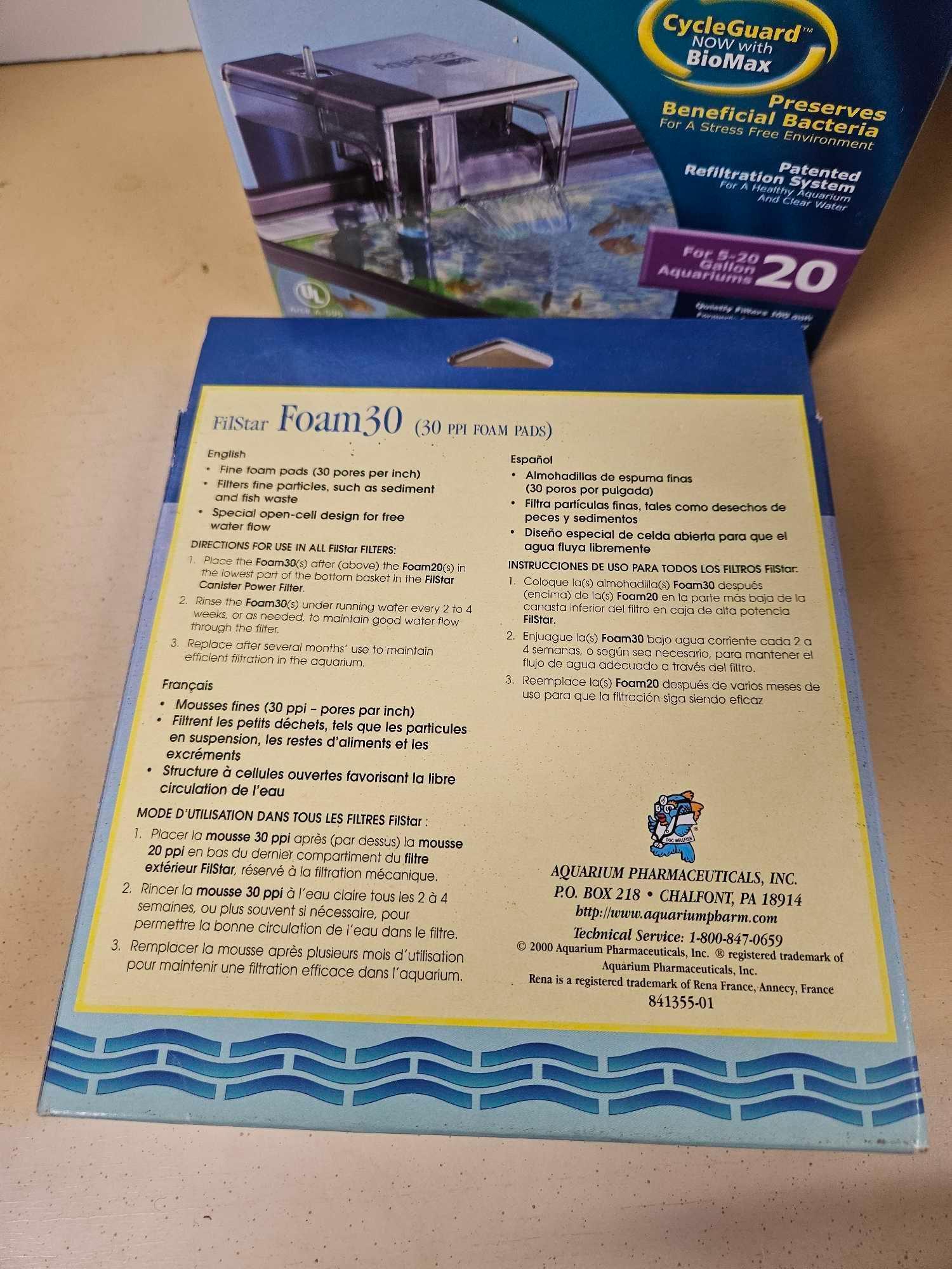 FISH TANK SUPPLIES, IN BOX